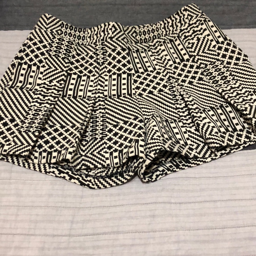 Tribal print shorts